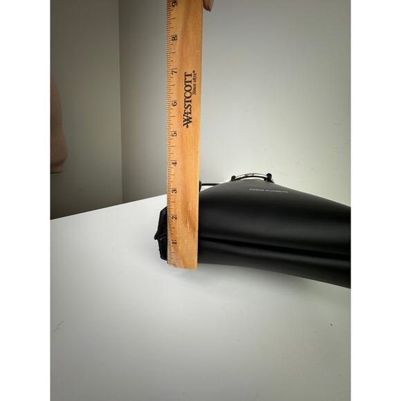 Kozha Numbers Mini Safe Handbag Black Silver Leather Top Handle Crossbody Bag - Picture 12 of 13